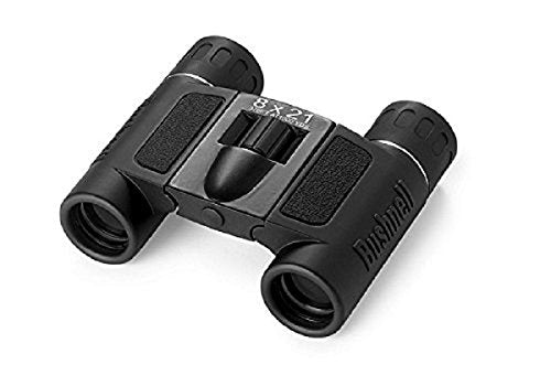 Bushnell Powerview Compact Folding Roof Prism Binocular 8X21mm Black