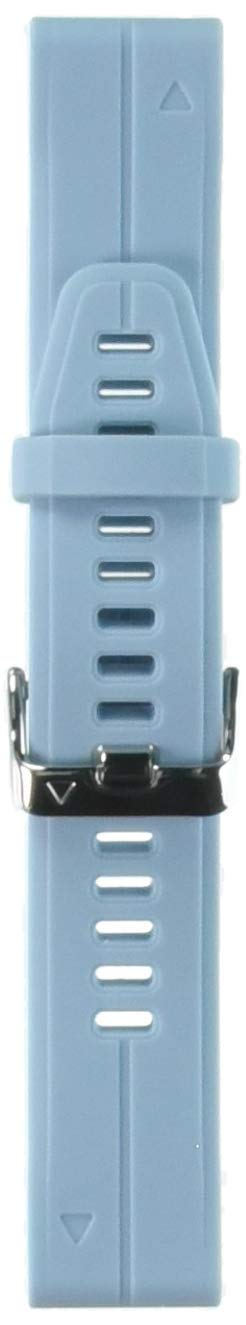 Garmin 010-12739-03 Quickfit 20 Watch Band - Sea Foam Blue Silicone - Accessory Band for Fenix 5S Plus/Fenix 5S