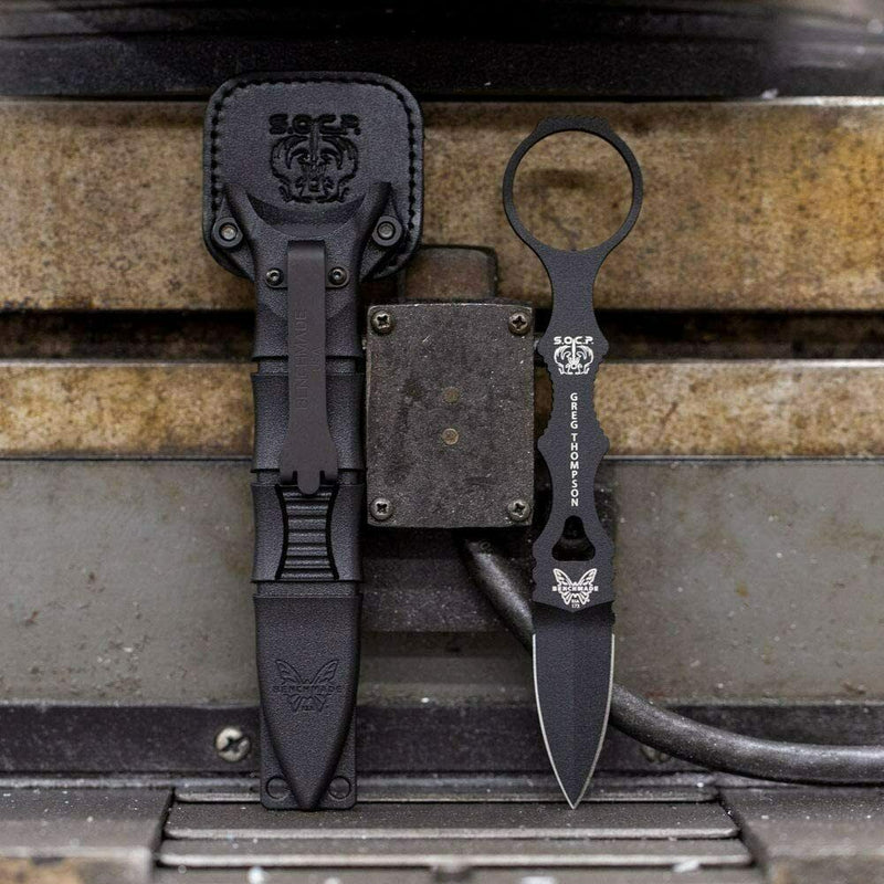 Benchmade 173BK Mini SOCP 2.22" 440C Black Sheath Fixed Blade Knife