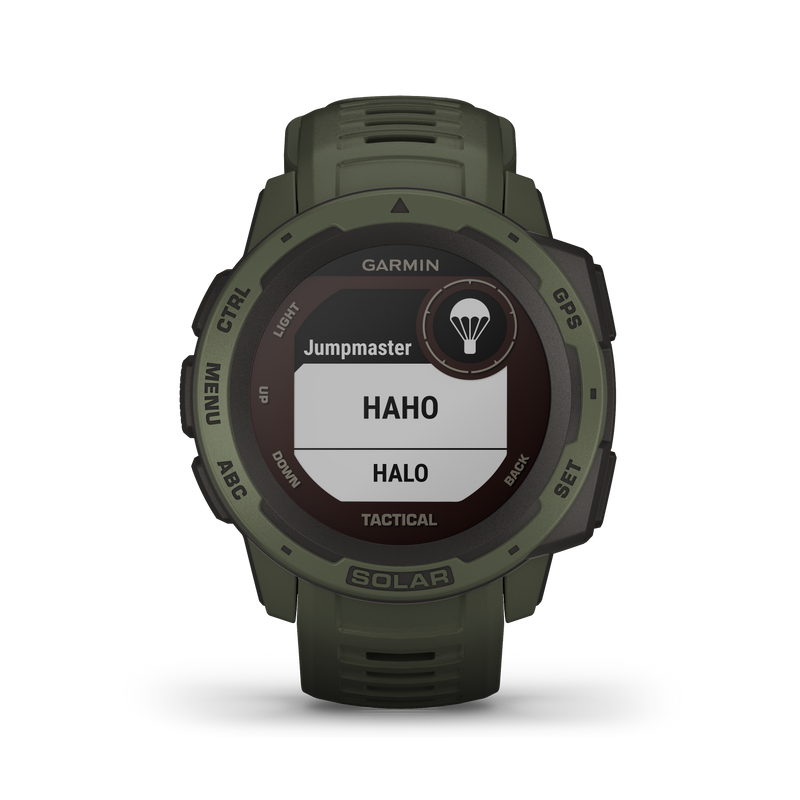 Garmin Instinct Solar Tactical Edition Premium GPS Smartwatch with Included Wearable4U Bundle