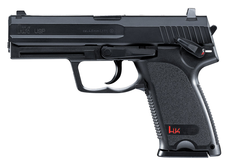 Umarex HK Heckler & Koch USP .177 Caliber CO2 BB Gun Air Pistol, Standard Action with  Wearable4U Bundle