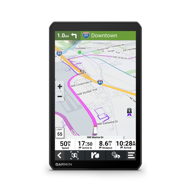 Garmin dezl OTR810 Easy-to-Read 8" GPS Truck Navigator 010-02740-00