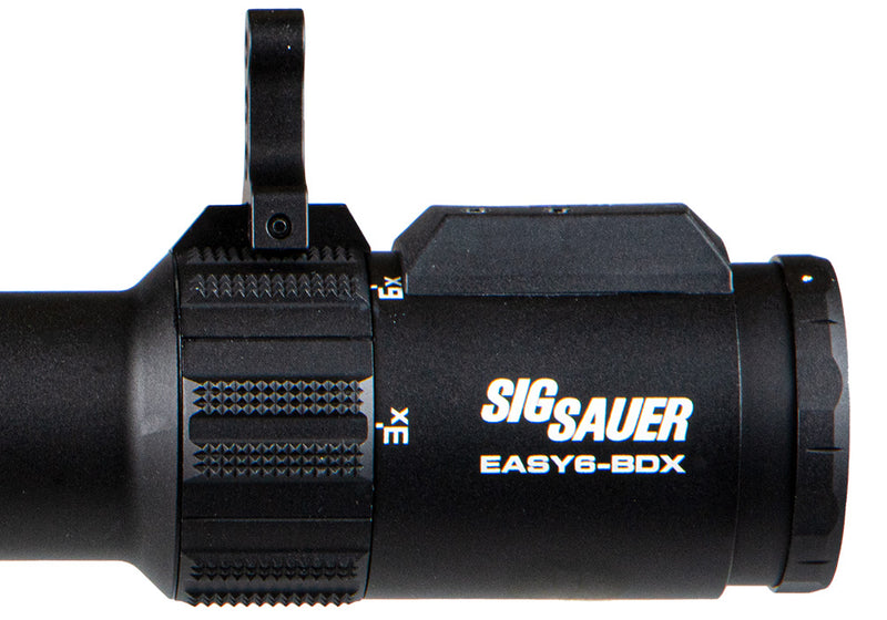 Sig Sauer EASY6 BDX 3-18x44mm SFP Second Focal Plane Riflescope, 34mm Tube (SOEBDX63105)