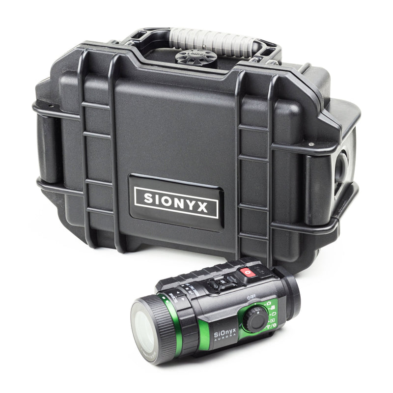SIONYX Aurora Night Vision Camera with Hard Case and Hat Bundle