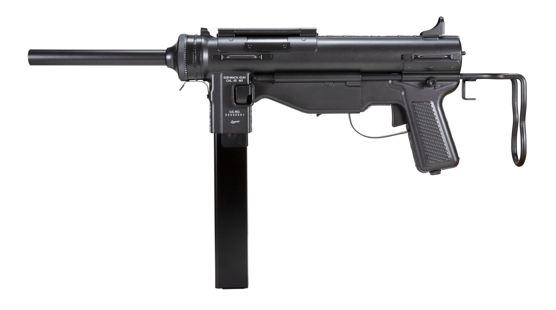 Grease Gun Rifle Umarex Legends M3 Grease Gun Blowback Full-Auto .177 Caliber CO2 BB Ai ...