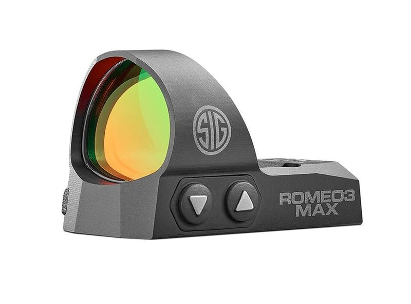 Sig Sauer ROMEO3MAX 1X30mm 3 or 6 MOA Waterproof and Fogproof Red Dot Sight