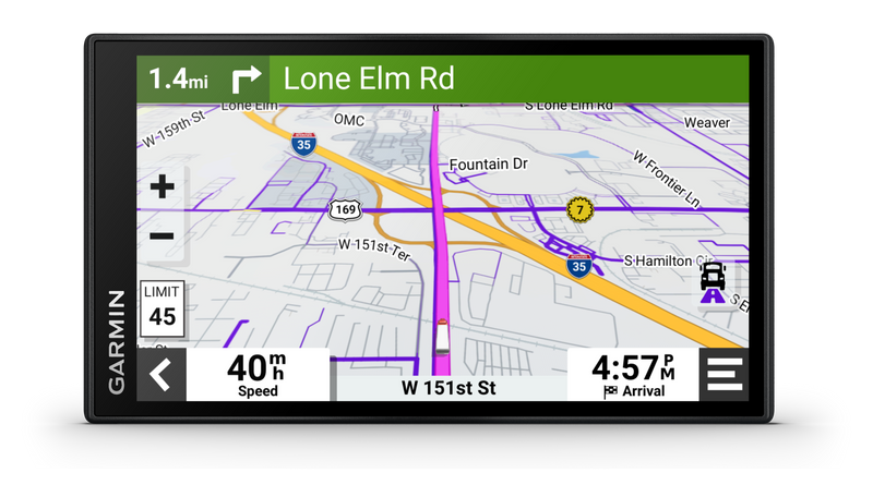 Garmin dezl OTR610 Easy-to-Read 6" GPS Truck Navigator 010-02738-00