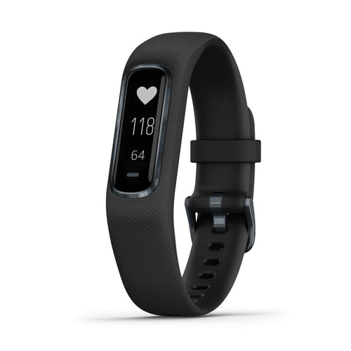Garmin vívosmart 4, Activity and Fitness Tracker w/Pulse Ox and Heart Rate Monitor, Midnight w/Black Band