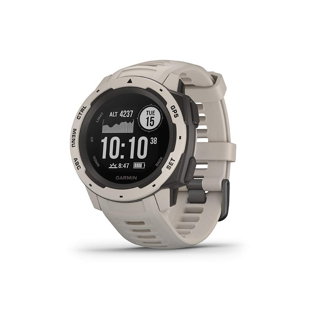 Garmin Instinct, Rugged Outdoor Watch with GPS, Features GLONASS