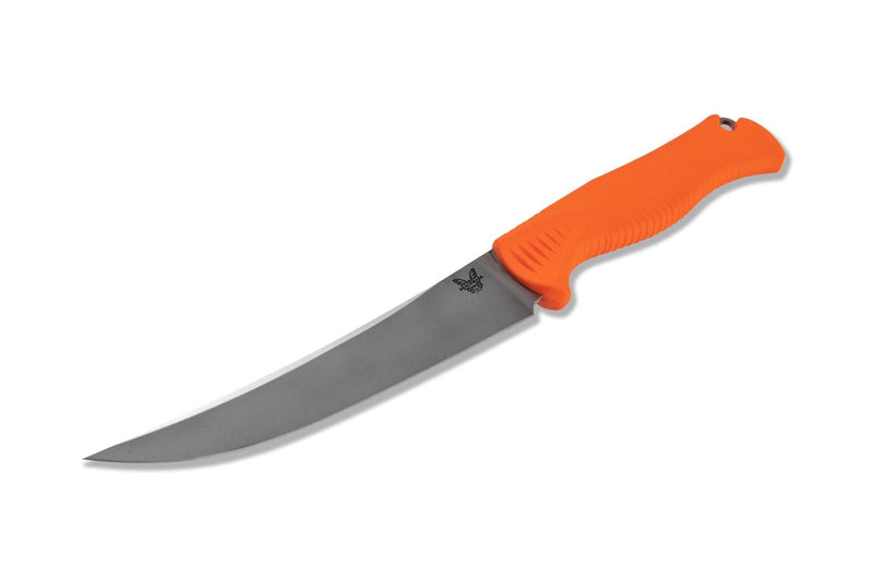 Benchmade 15500 Meatcrafter Orange 6.08'' SelectEdge Fixed Blade Knife