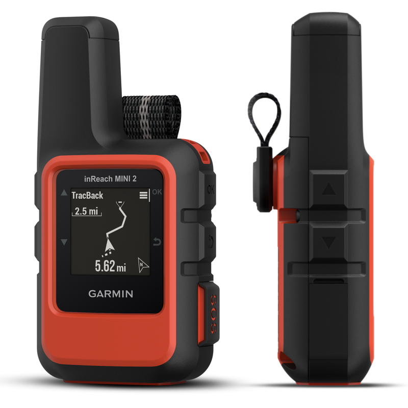 Garmin inReach Mini 2 Satellite Communicator with Wearable4U 2 Pack Cases Bundle