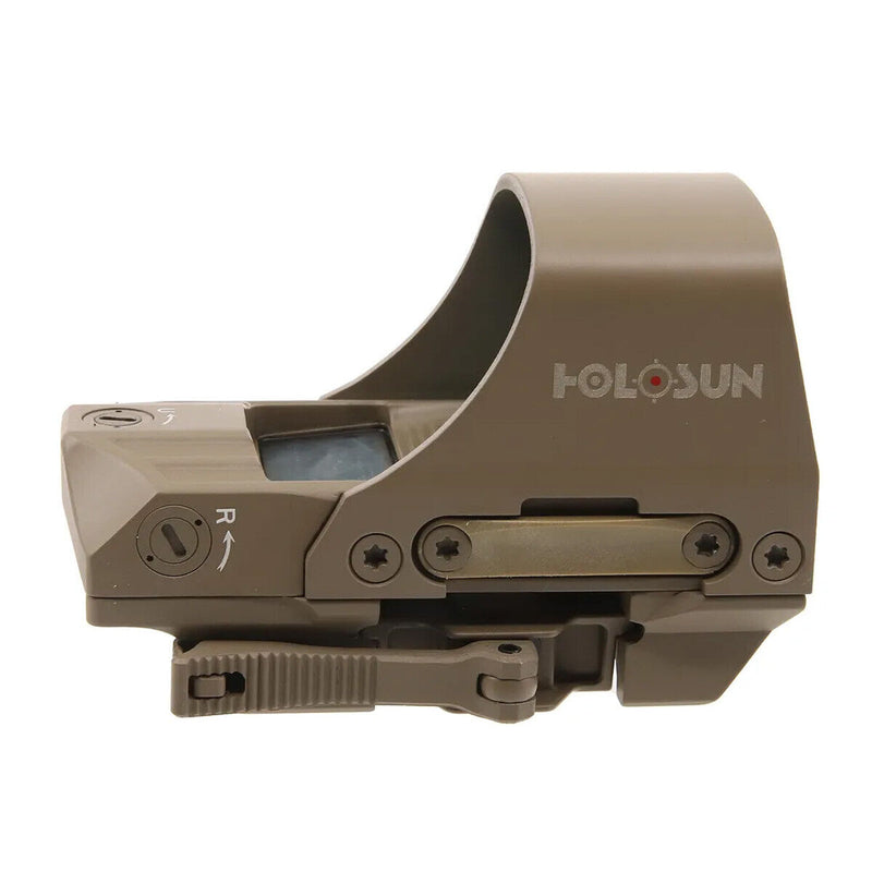 Holosun HS510C-FDE-R Multi-Reticle Aluminum Open Reflex Red Dot Sight