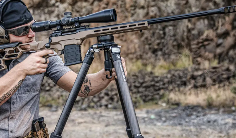 Vortex Optics Radian Carbon Fiber Tripod with Leveling Head Kit