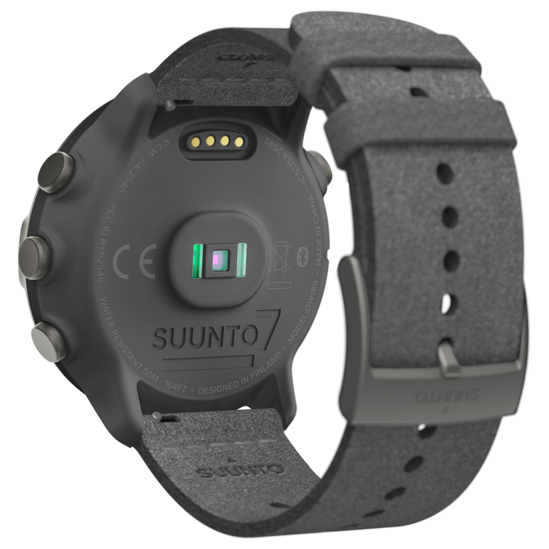 Suunto 7 Graphite Limited Edition GPS Sports Smartwatch with Gift Box with Wearable4U Power Pack Bundle