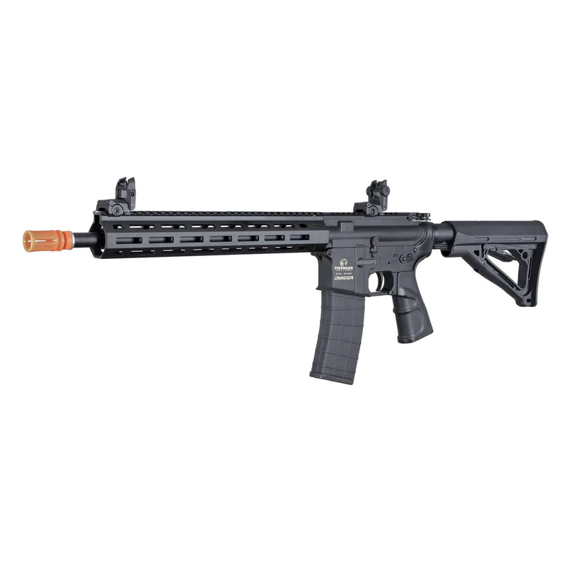 Tippmann Omega V2 - PV Carbine 12gram Model Marker Only Airsoft Rifle with 5x12 gr CO2 Tanks and Pack of 1000 6mm BBs Bundle