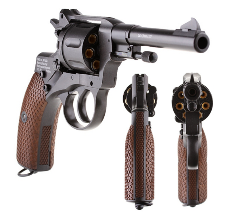 Gletcher NGT RF CO2 Pellet Air Pistol with Safety Lever with Included Bundle