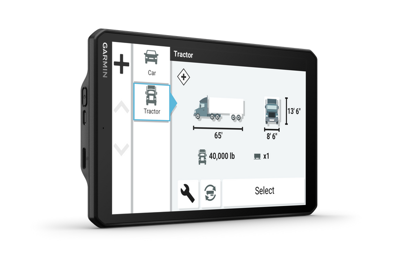 Garmin dezl OTR810 Easy-to-Read 8" GPS Truck Navigator 010-02740-00