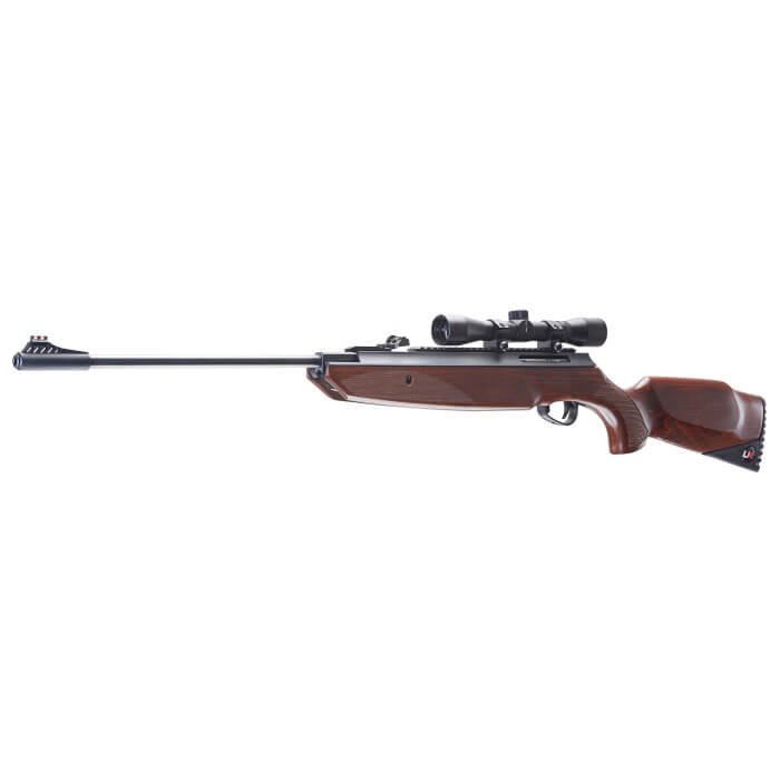 Umarex Forge 490 Break Barrel .177 Caliber Pellet Gun Air Rifle Includes 4x32mm Scope and Rings with Wearable4U 500x Pellets and 100x Paper Targets Bundle