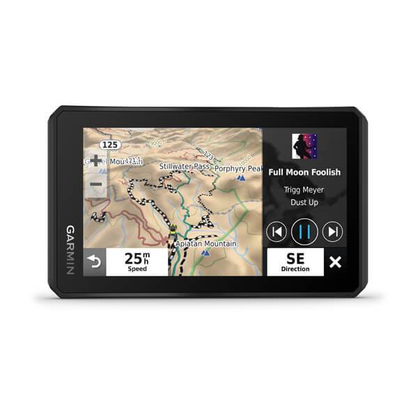 Garmin Tread - Base Edition 5.5” Powersport Off-Road Navigator, 5.5" Display with Wearable4U PowerPack Bundle