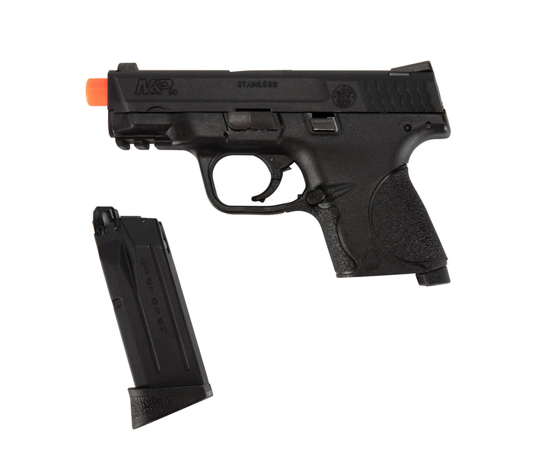 Umarex S&W M&P 9C GBB Blowback Green Gas Airsoft Pistol, Black (2275922)