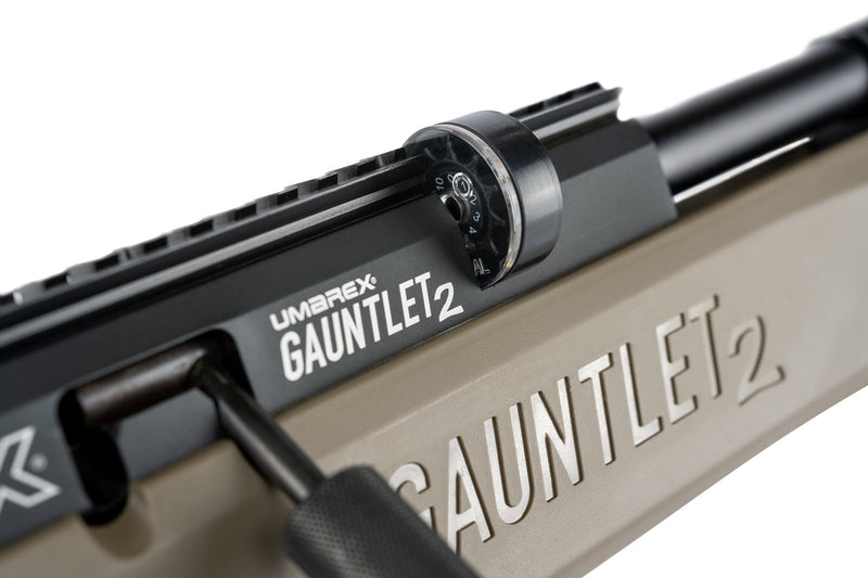 Umarex 2254825 Gauntlet 2 PCP Pellet Gun .22 Caliber Bolt-Action Air Rifle with Wearable4U Bundle