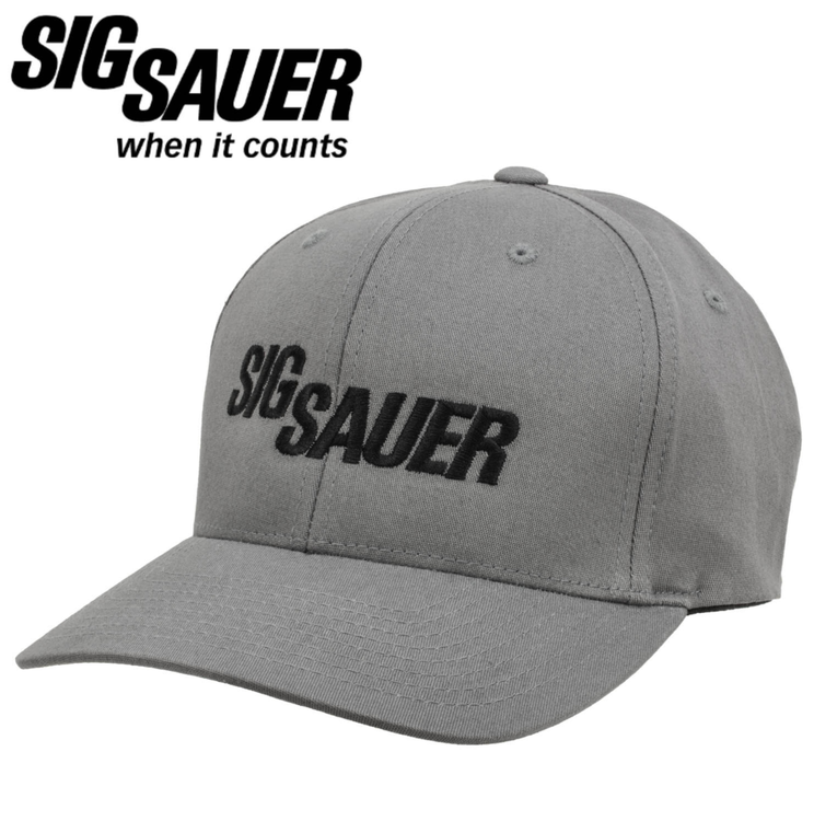 Sig Sauer Gray Flexfit Hat L/XL