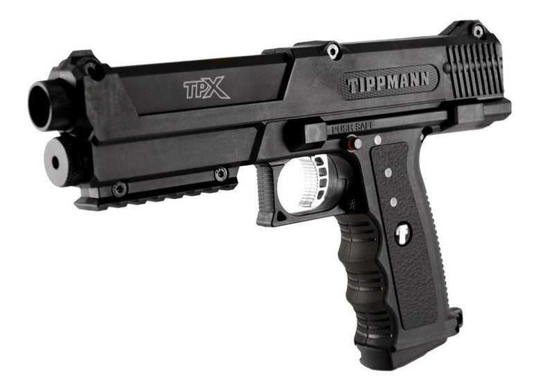 Tippmann TiPX Paintball Pistol Marker Gun, 14875 w/ 7-ball True Feed Magazines