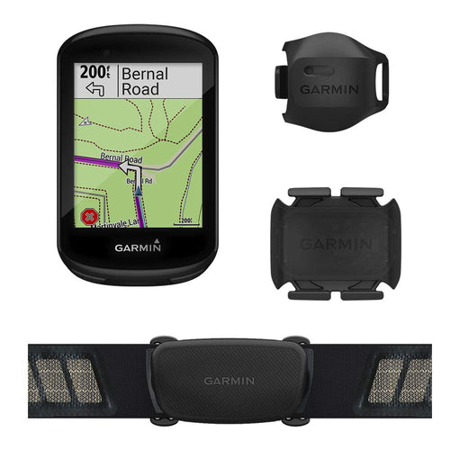 Garmin Edge 830 Sensor Bundle, Touchscreen GPS Cycling/Bike Computer with Speed and Cadence Sensor and HR Monitor