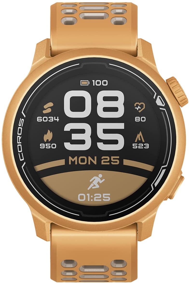 Coros PACE 2 Premium GPS Sport Watch with Nylon or Silicone Band, Heart Rate Monitor, Barometer with Wearable4U Power Bank Bundle