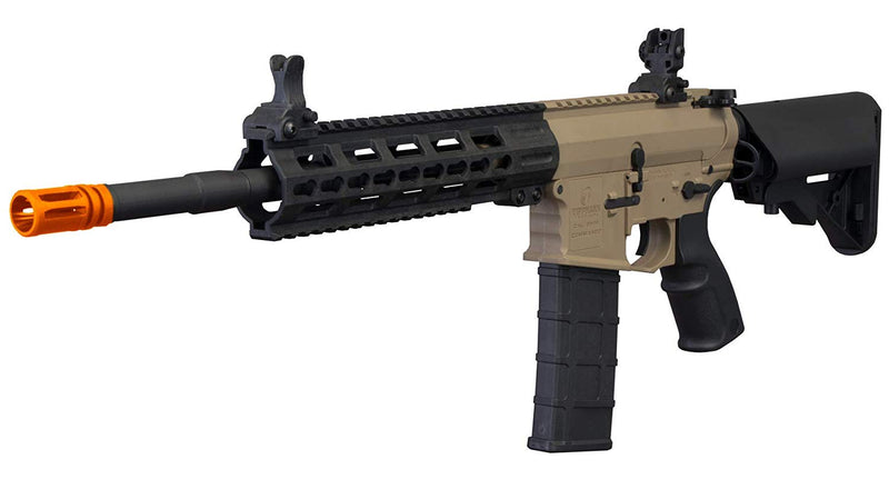Tippmann Commando AEG Carbine 14.5 in Key Hole Mod Shroud - Desert (US Orange Tip)