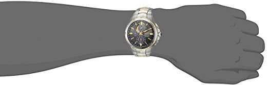 Seiko Men's 'COUTURA' Quartz Stainless Steel Casual Watch, Color:Two Tone (Model: SSC376)
