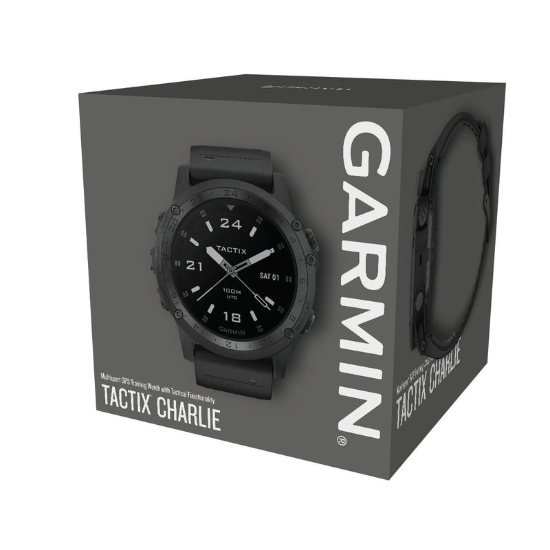 Garmin Tactix Charlie Multifunction GPS Watch with Tactical Features