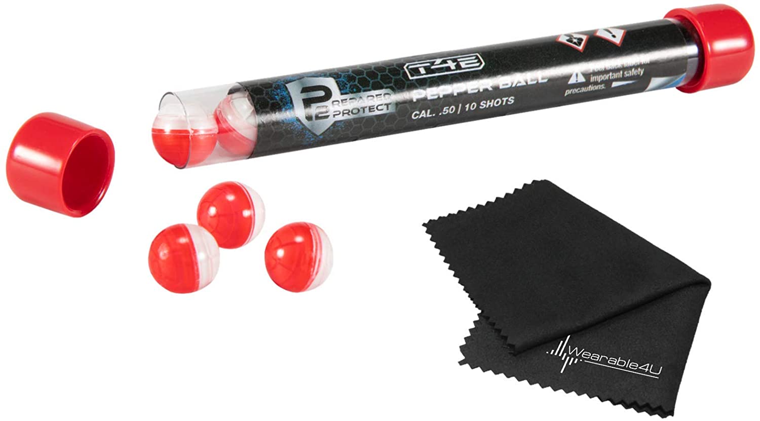 Lot de 10 Billes Pepper T4E Cal.43 poivre PEB 43 Lot de 10 Billes Pepper T4E Cal.43 poivre PEB 43