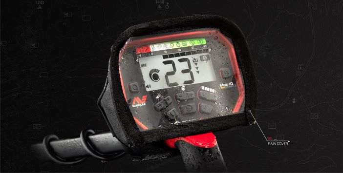 Minelab Vanquish 440 Metal Detector with V10 10”x 7” Double-D Waterproof Coil