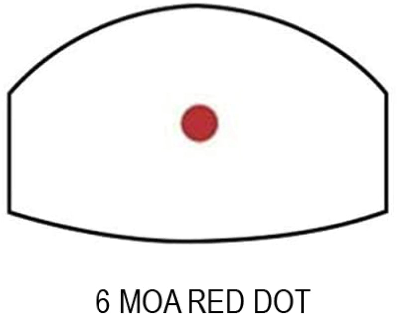 Sig Sauer SOR1P103 FDE Romeo1Pro 6 MOA Steel Shroud 1x30mm Red Dot Reflex Sight