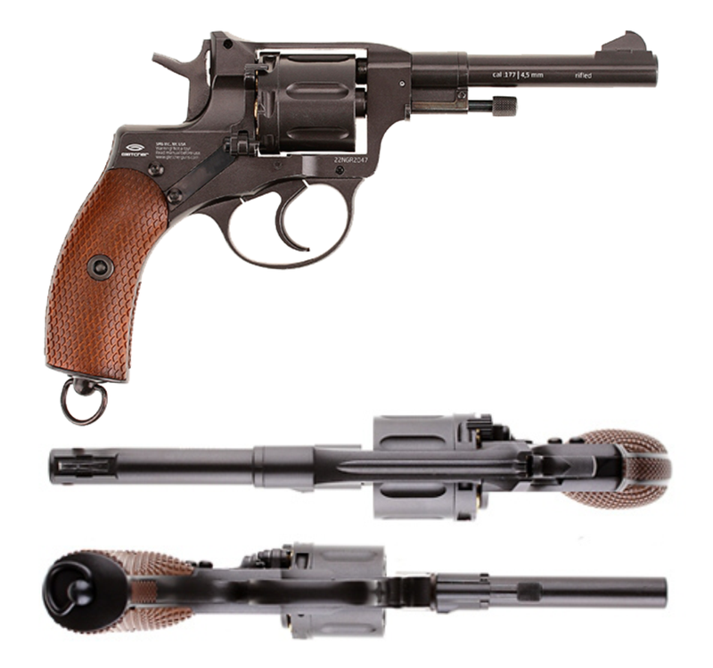 Gletcher NGT RF CO2 Pellet Air Pistol with Safety Lever with Included Bundle