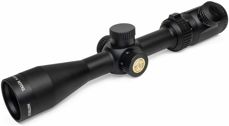 Athlon Optics Talos 3-12x40, Capped , Side Focus, 1 inch, SFP, BDC 600 IR Riflescope with included Extra Battery CR2032 and Wearable4U Lens Cleaning Pen and Lens Cleaning Cloth Bundle