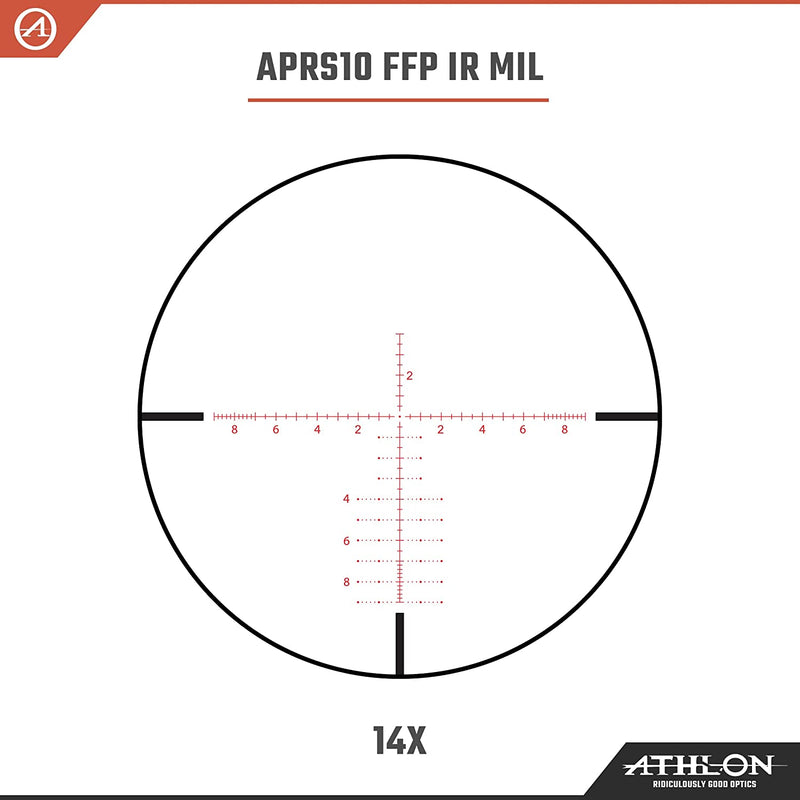 Athlon Optics Talos BTR GEN2 4-14×44 APRS10 FFP IR MIL Riflescope (215031)