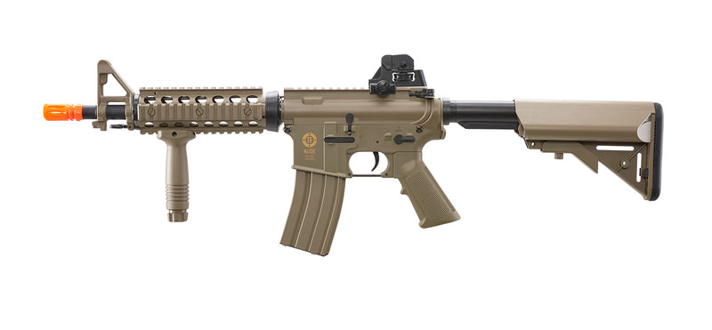 Umarex M4 CQB Tan AEG Electric BB Airsoft Rifle with Wearable4U Bundle