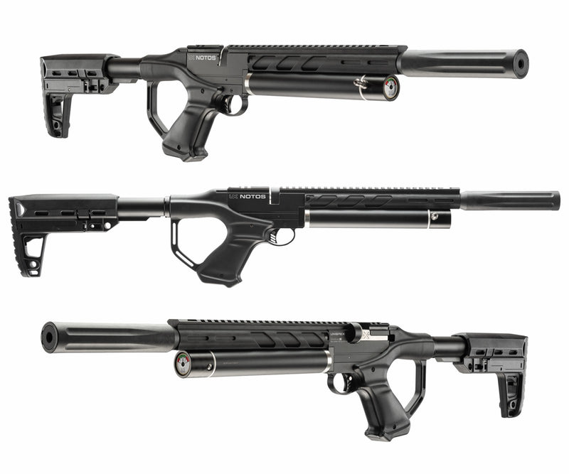 Umarex Notos PCP .22 Caliber Pellet Carbine Air Rifle (2254847) with Pack of 250x .22 Cal Pellets and Extra Mag Bundle