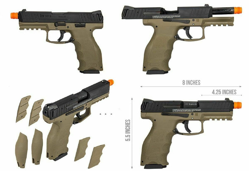 Umarex Elite Force H&K 45CT GBB(VFC) Airsoft Pistol Green Gas BB Air S –  Sports and Gadgets