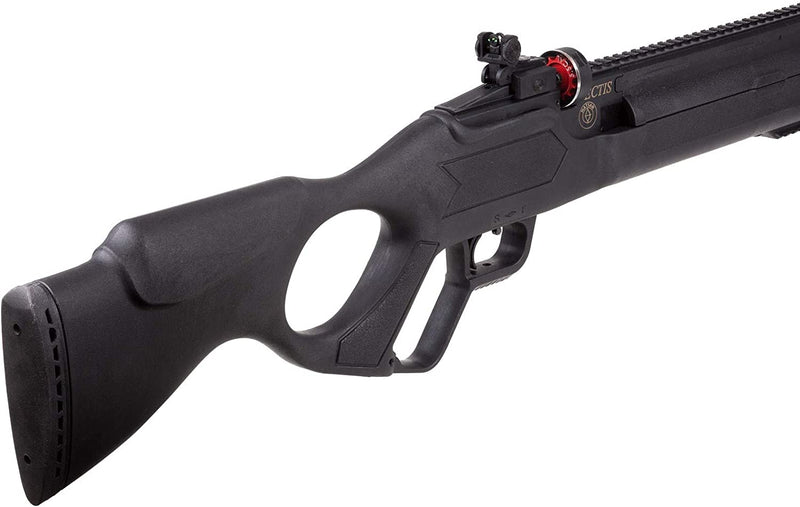 Hatsan Vectis .177 Cal Air Rifle with Pack of 500ct Pellets and 100x Paper Targets Bundle (Black Syn Stock)