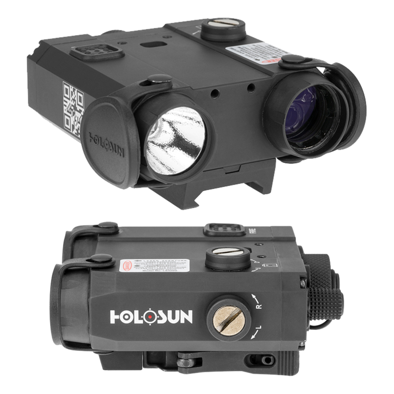 Holosun LS420 7075 Aluminum Bodied Dual Laser Sight with IR Illuminator Multi- Laser with Free Hat Bundle
