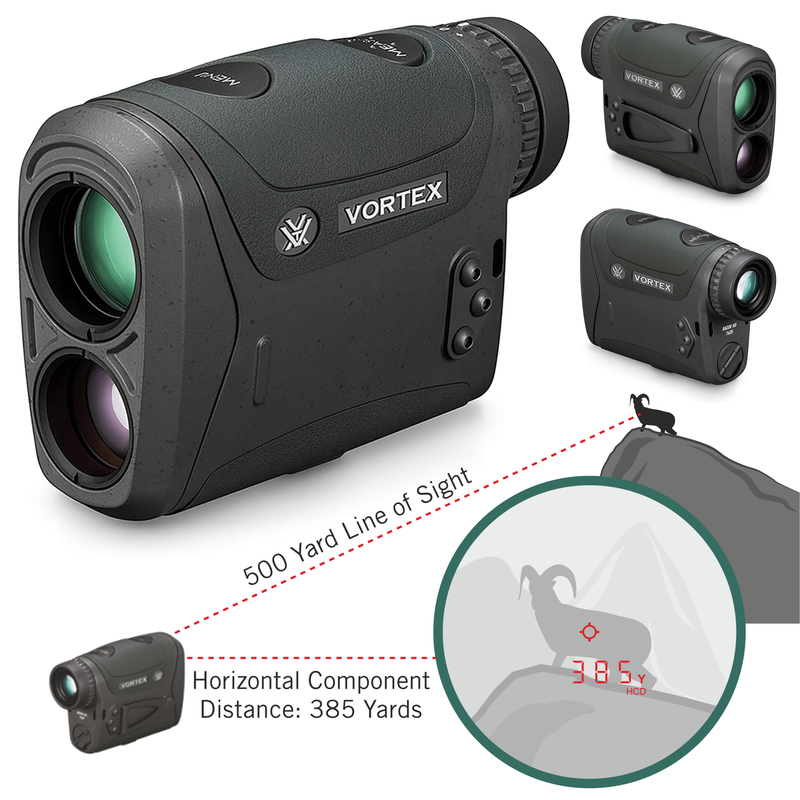 Vortex Optics Razor HD 4000 Laser Rangefinder (LRF-250) with Free Hat Bundle