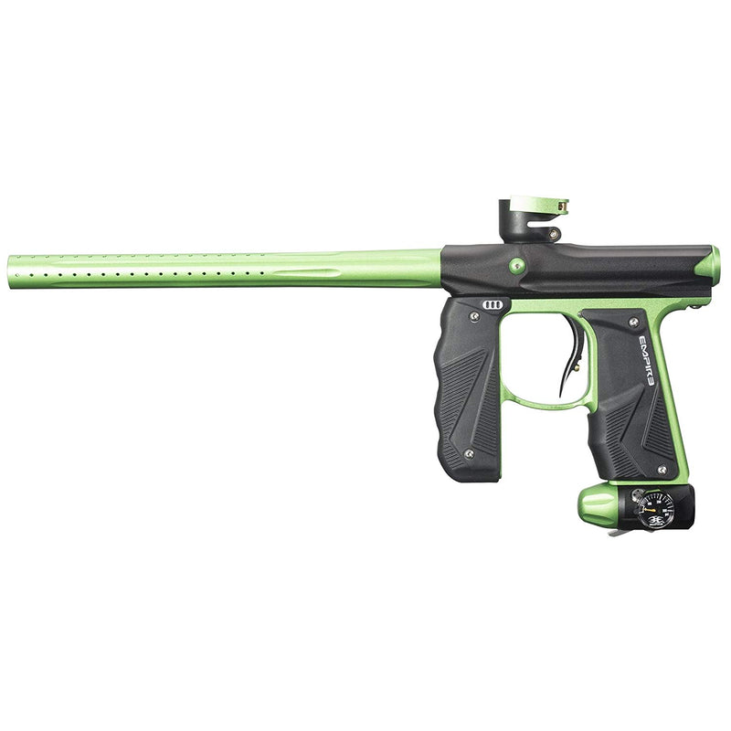 Empire Paintball Mini GS Marker w/ Grip, Black/Neon Green C3 17404