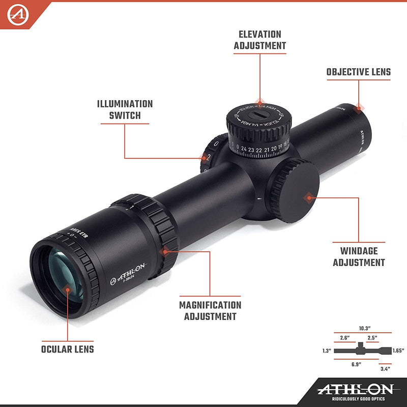 Athlon Ares ETR 1-10x24 Riflescope