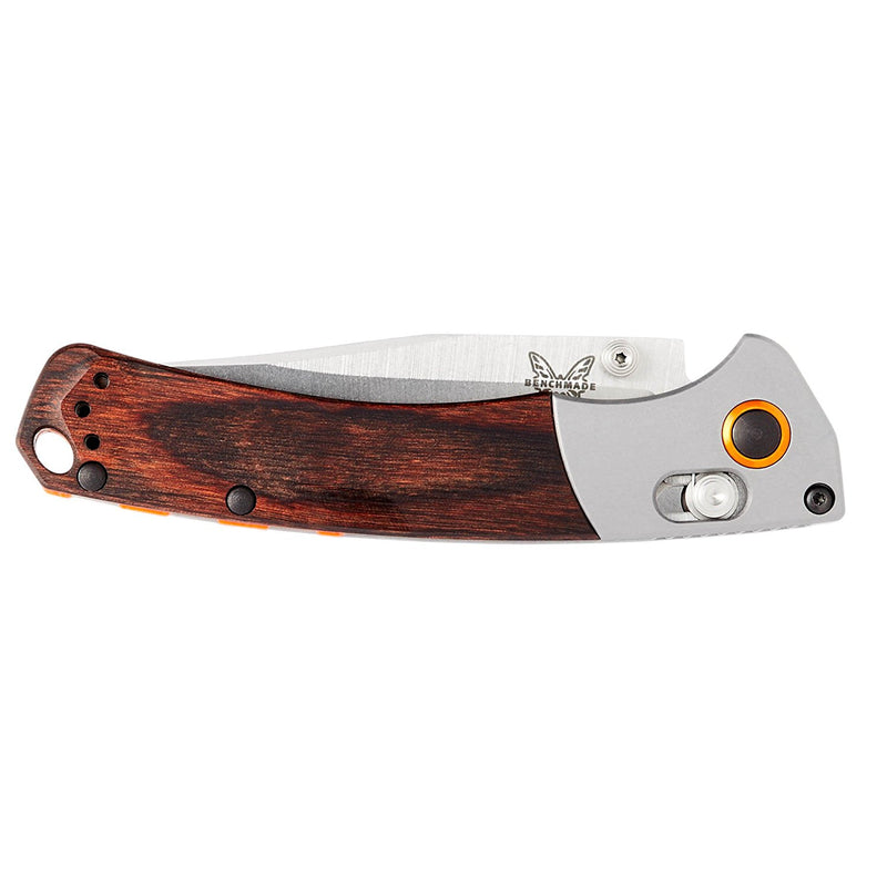 Benchmade 15085-2 Mini Crooked River 3.40" Plain Clip-point Folding Knife