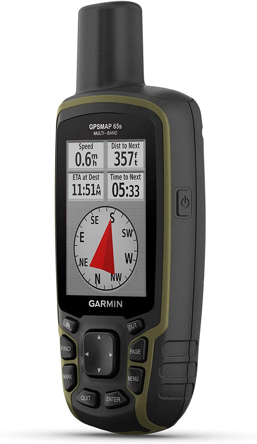 Roll over image to zoom in Garmin GPSMAP 65s, Button-Operated Handheld