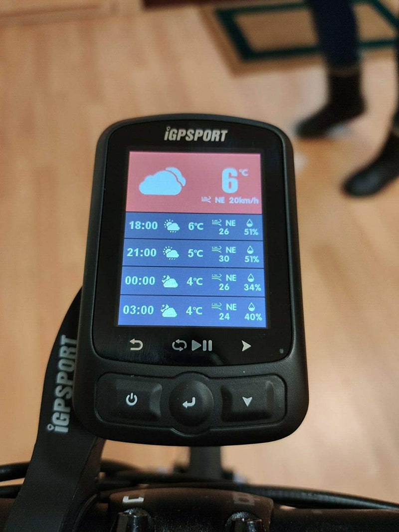 iGPSPORT iGS620 GPS Cycling Computer with Wearable4U Bundle