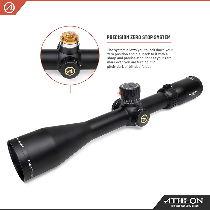 Athlon Optics Midas TAC 6-24x50, Direct Dial, Side Focus, 30mm Riflescope